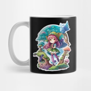 Chibi Adventurer Girl Mug
